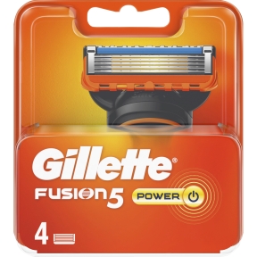 Gillette Fusion5 Power Rakblad, 4-pack