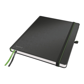 Anteckningsbok Leitz iPad-size linjerat svart