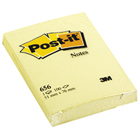 Post-it 656, 51x76 mm, 12 st