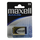 Maxell Alkaliska 6LR61, 9V