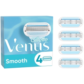 Gillette Venus Smooth Rakblad, 4-pack