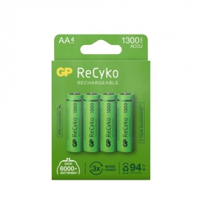 GP Recyko 1300mAh AA/HR6 4-pack