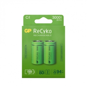 GP Recyko 3000mAh C/R14 2-pack