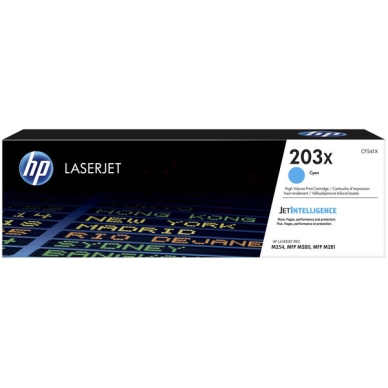 HP alt Lasertoner cyan (203X), 2500 sidor