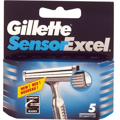 Gillette alt Gillette Sensor Excel Rakblad 5-pack