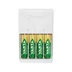 Varta Plug-laddare + 4xAA 2100mAh uppladdningsbara batterier