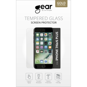 GEAR Härdat Glas iPhone 6+/7+/8 Plus 
