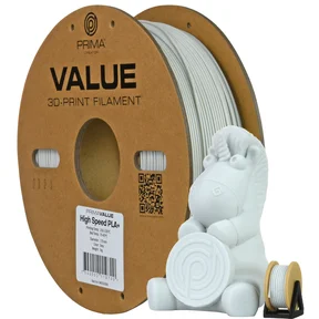PrimaValue PLA+ High Speed - 1,75mm - 1kg - Grå