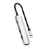 Satechi 4-i-1 USB-C Slim Multiport Adapter 4K - silver