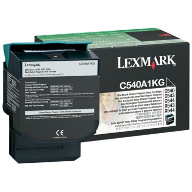LEXMARK alt Tonerkassett svart 1.000 sidor return