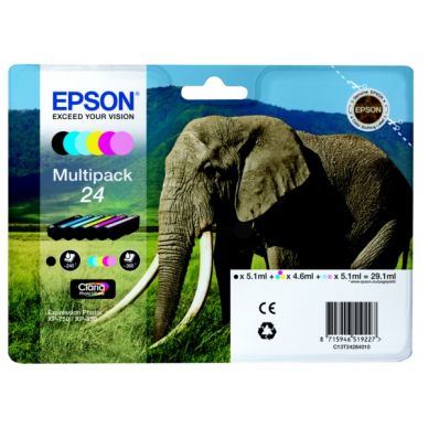 EPSON alt EPSON 24 Bläckpatron Multipack BK + CMY