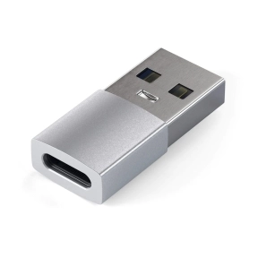 Satechi Adapter USB-A till USB-C, Silver