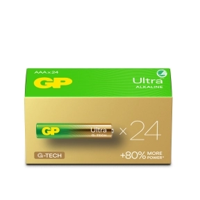 GP Ultra Alkaline AAA-batteri LR03/24AU 24-pack