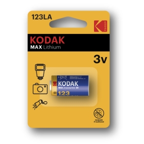 Kodak Max lithium 123LA