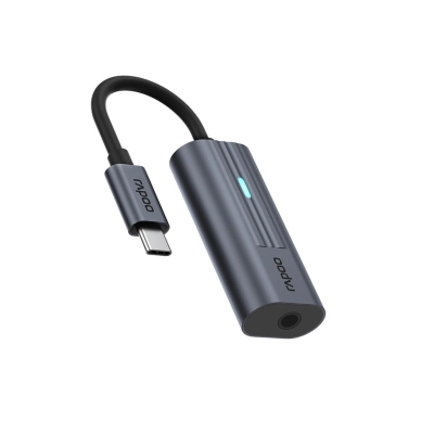 Rapoo alt Adapter USB-C UCA-1002 USB-C till 3,5 mm Ljud