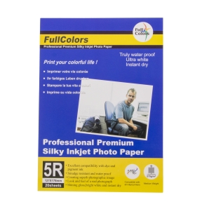 Silky Inkjet fotopapper, 5760dpi, 270g/m2, 20ark