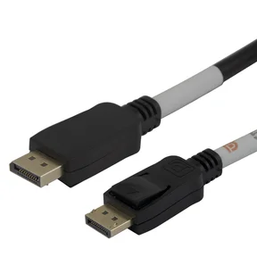 DisplayPort cable, DP 2.1a, DP54, 0,5m