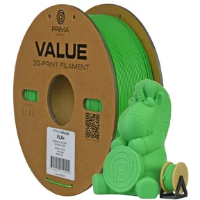 PrimaValue PLA+ - 1,75mm - 1kg - Grön