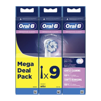 Oral-B alt Oral-B Refiller Sensitive Clean & Care 9-pack
