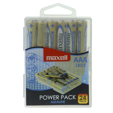 MAXELL alt Maxell AAA LR03 24 power pack