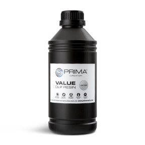 PrimaCreator Value UV / DLP Resin 1000 ml Ljusgrå
