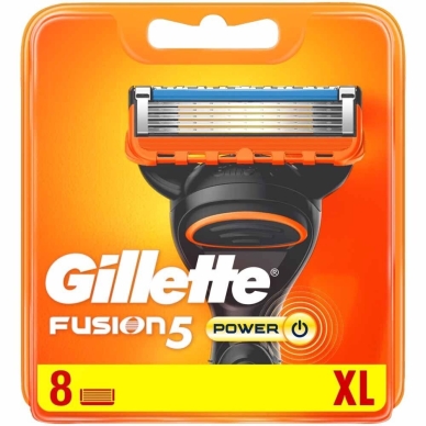 Gillette alt Gillette Fusion5 Power XL 8-pack rakblad