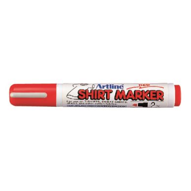 ARTLINE alt T-Shirt Marker Artline 2.0mm röd (4)