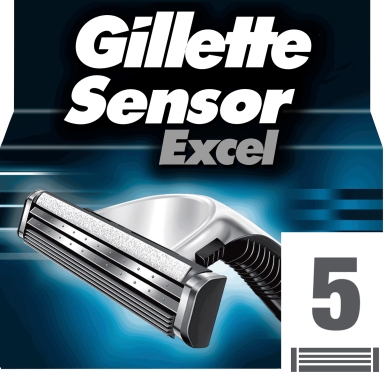 Gillette alt Gillette Sensor Excel Rakblad 5-pack