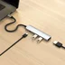 Satechi 4-i-1 USB-C Slim Multiport Adapter 4K - silver