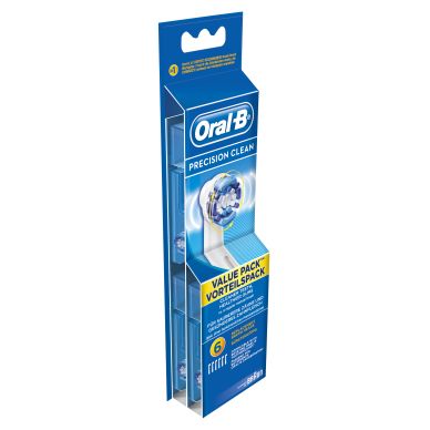 Original alt Oral-B Precision Clean, 6-pack