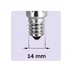 Halogen klot 629lm E14 42W