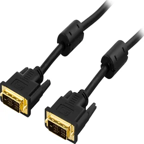 DVI-monitorkabel, DVI-D ma till DVI-D ma, 1m