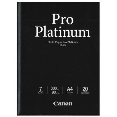 CANON alt Fotopapper Pro Platinum A4 20 ark 300g (PT-101)