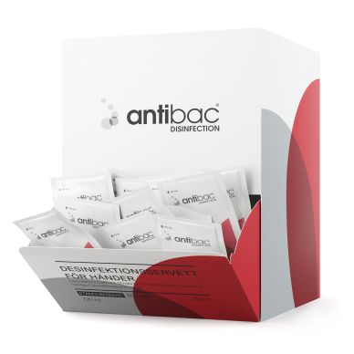 Antibac alt Antibac Desinfektionsservett för händer 250 st