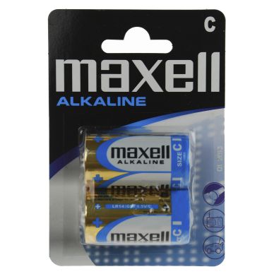 MAXELL alt Maxell Alkaliska LR-14, C 2-P